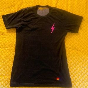 Aviator Nation hand stitched bolt t-shirt